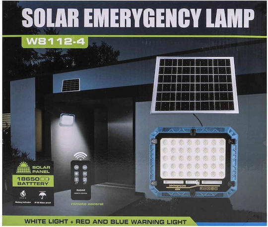 Led Projector Solar Charging 600w Separate Panel Remote Control Ip66 Z-tools Zts 8987