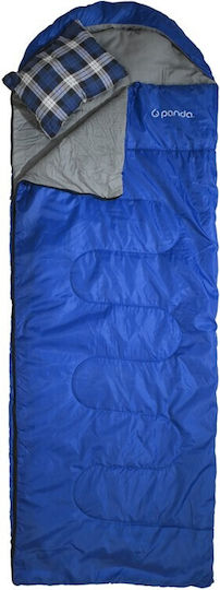 Panda Schlafsack Einzeln Blau