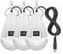 Solar Lantern Kit 3 Led Bulbs Panel Included Z-tools Zts8257