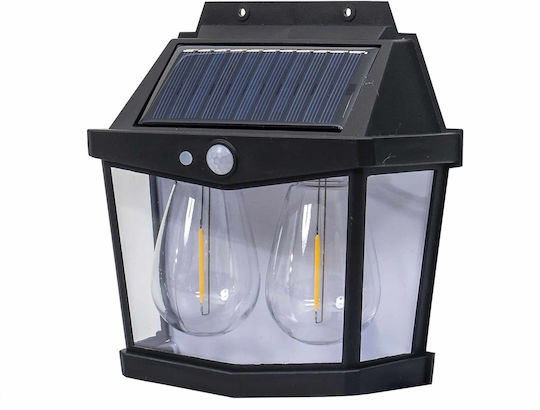 Solar Wall Lamp 2 Led Bulbs Motion Sensor 3 Light Modes Zts 8193