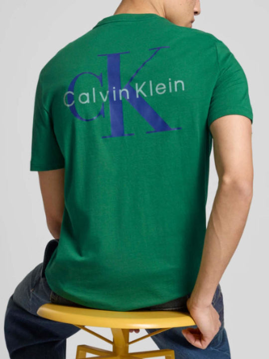 Calvin Klein T-shirt Green LV14RF852G-l4g