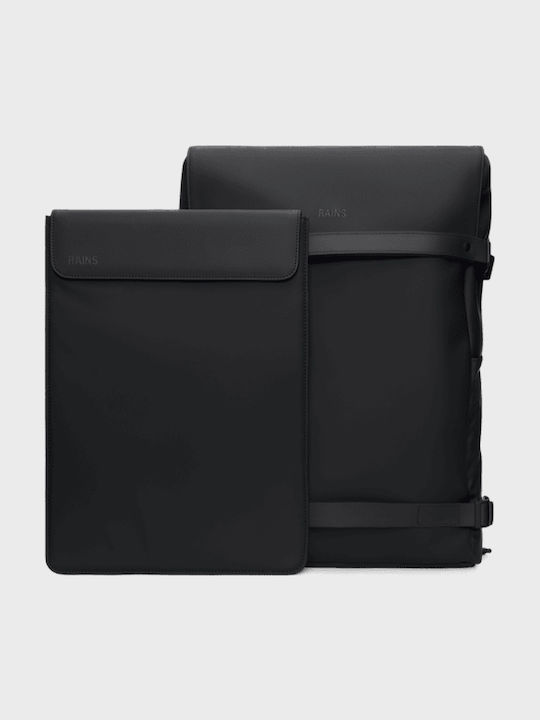 Rains Backpack Μαύρο