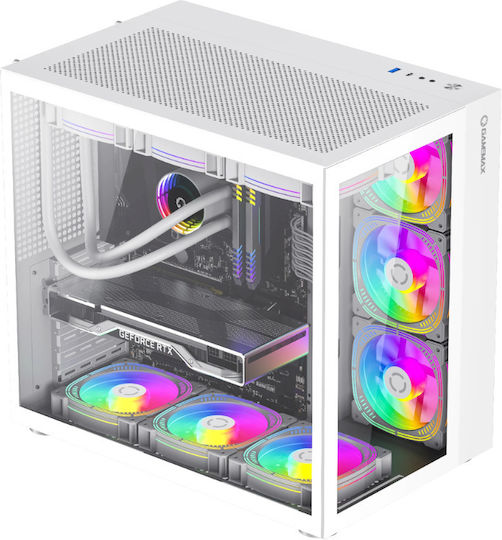 Vengeance Ghost-W56 Gaming Desktop PC (Ultra 5-225F/32GB DDR5/1TB SSD/GeForce RTX 5060/Fără Sistem de Operare)