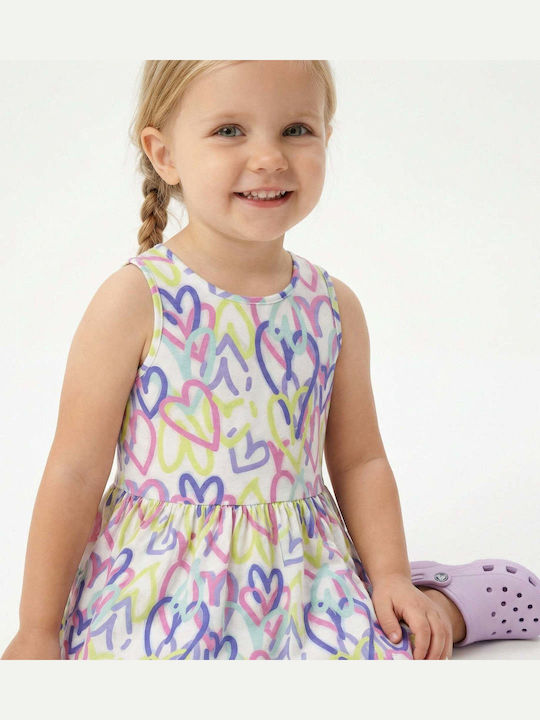 Girls Dress Sleeveless White