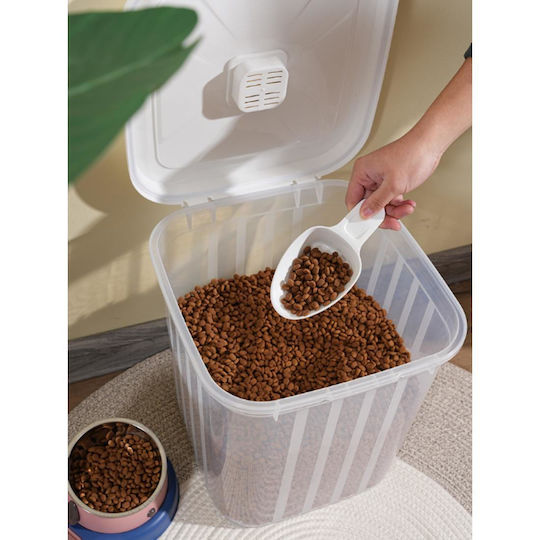Dry Food Storage Container Transparent 12lt