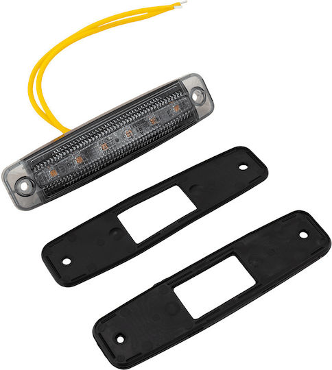 Led Side Truck Volume Light Tinted Fristom 6 Smd Led Orange 12v30v