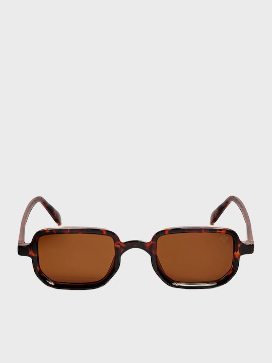 AV Sunglasses Γυαλιά Ηλίου Καφέ με Μεταλλικό Σκελετό AV Sunglasses Γυαλιά Ηλίου Καφέ με Μεταλλικό Σκελετό