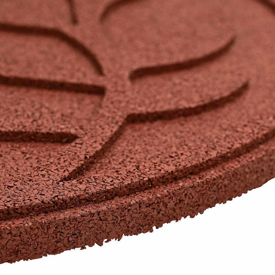 vidaXL Pathway for Garden Flooring Made of Rubber 44x44cm 6 Pieces