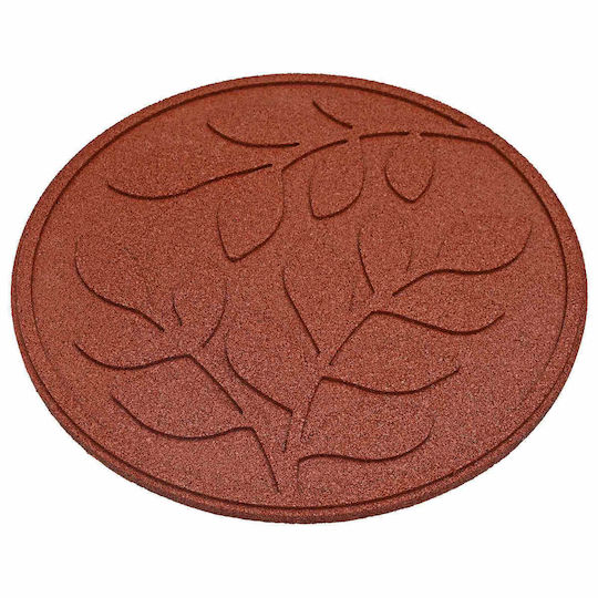 vidaXL Pathway for Garden Flooring Made of Rubber 44x44cm 6 Pieces