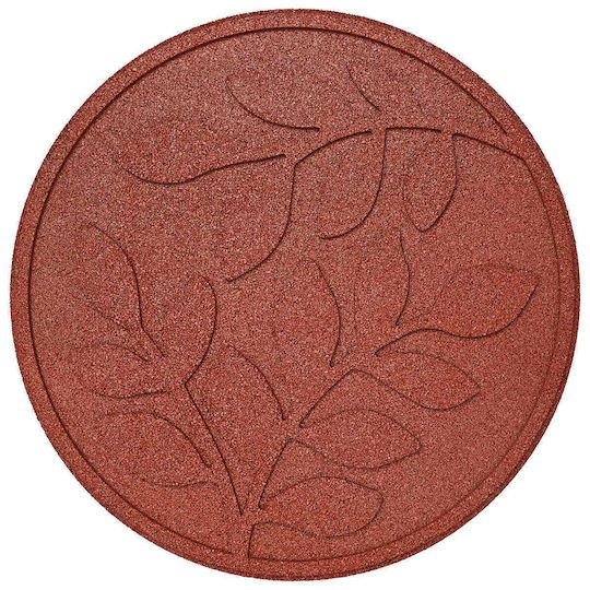 vidaXL Pathway for Garden Flooring Made of Rubber 44x44cm 6 Pieces
