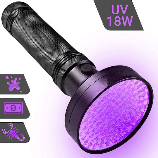 Фенер LED UV Лъчи 100 LED Hinmay