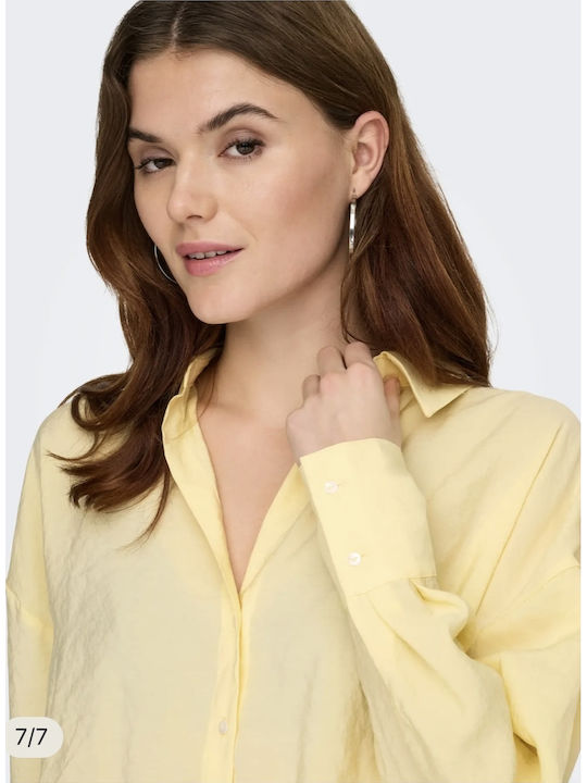 Long Sleeve Women's Shirt Yellow