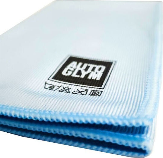 AutoGlym Микрофибърна Кърпа За Почистване На Стъкла На Автомобил 40x40cm