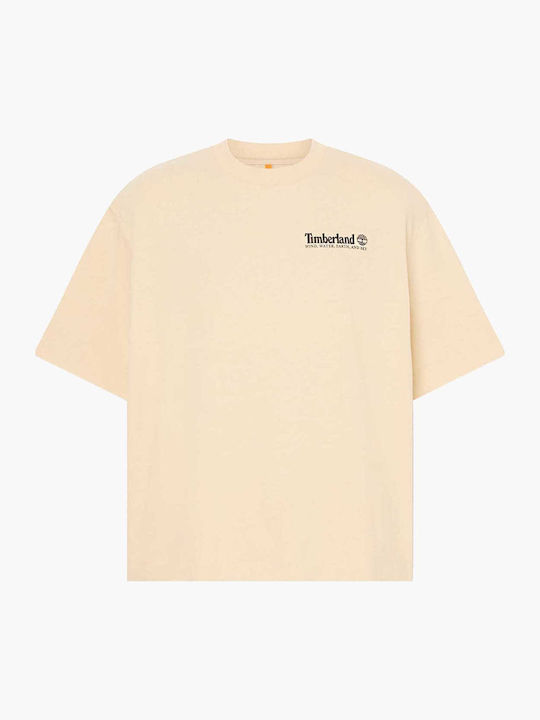 T-shirt Μπεζ