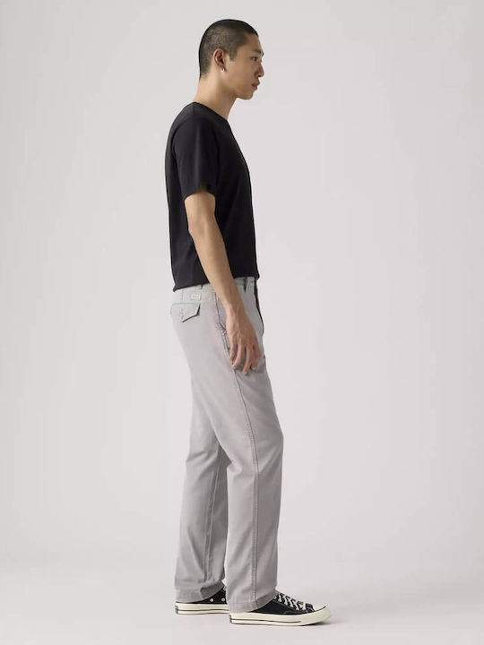 Chino Trousers in Relaxed Fit Light Grey