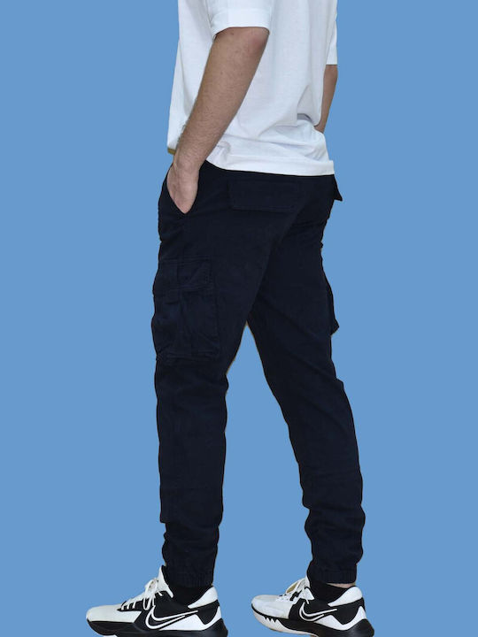 Cargo Elastic Trousers Black ZK981MPL 32