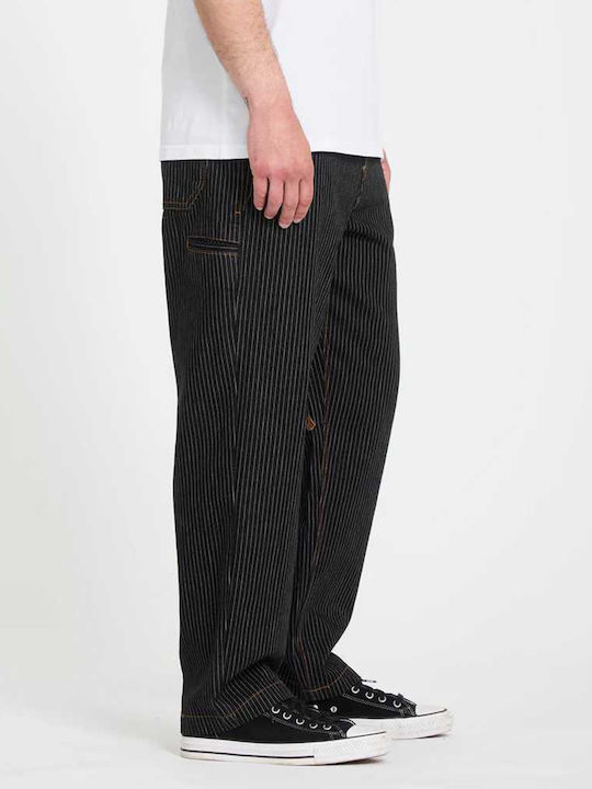 Pant Παντελόνι Black/ White