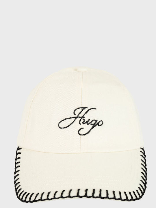 Hugo Logo Cap Ally-sb White Jockey Women's White 50561320-115