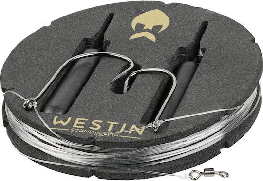 Westin Carolina Perch Crecraw Set 6.5 Cm + Rig Kit 70cm 0.26mm Clear Water Mix 2pcs