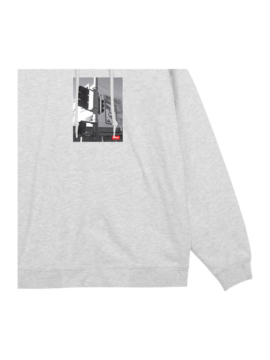 Sweatshirt with Hood Grey Heather