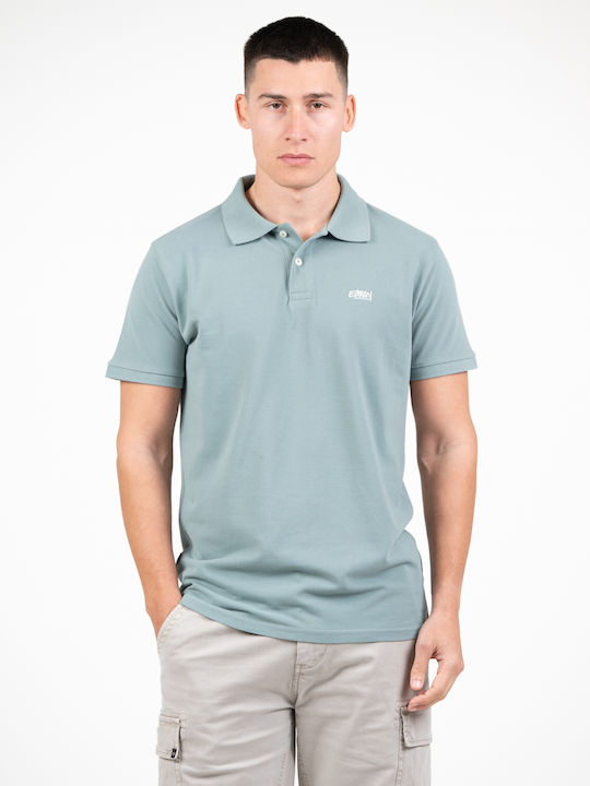 Polo Kurzarm Herrenbluse Grün