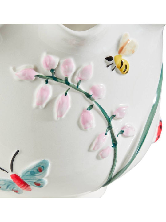 Butlers Wild Flower Pflanzentopf Keramik Weiß 26x26cm