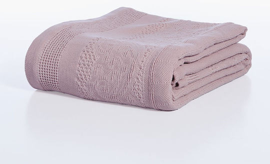 Nef-Nef Homeware Mirelle Κουβέρτα Πικέ Υπέρδιπλη 230x250εκ. Purple