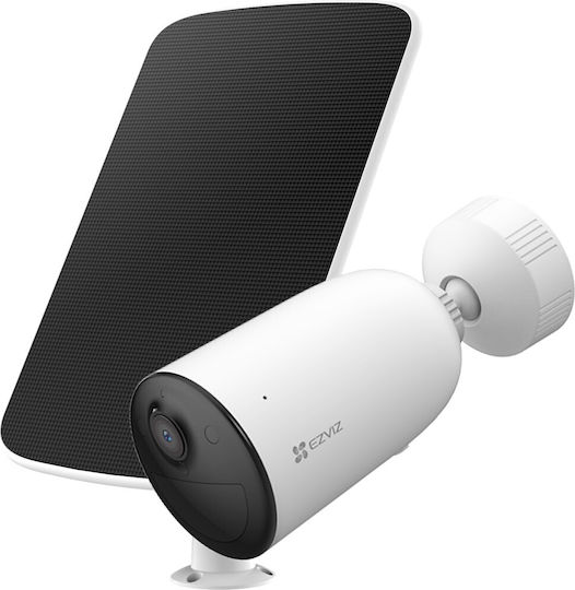 Ezviz CS-CB3 & Solar Panel IP Κάμερα Παρακολούθησης Wi-Fi Full HD+ 3MP Αδιάβροχη Μπαταρίας με Αμφίδρομη Επικοινωνία και Φακό 2.8mm