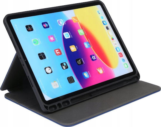 Калъф За Таблет Pomologic Bookfolio Протективен Калъф Ipad Air 4/5 Генерация Ipad Pro 11” 3/4 Генерация Тъмносин