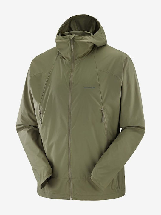 Winddichte Herren Jacke Grün
