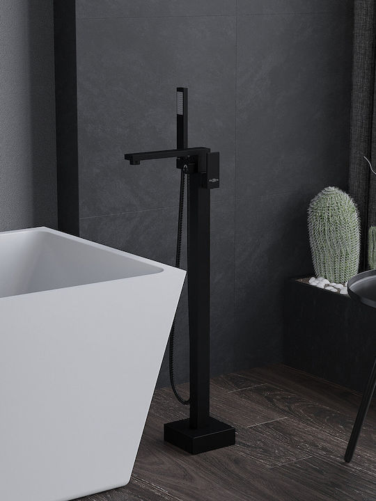 Mexen Mixing Bathtub Faucet Complete Set Black