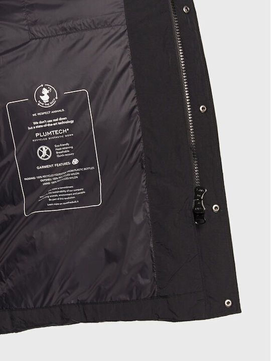 Geacă Puffer De Iarnă Black