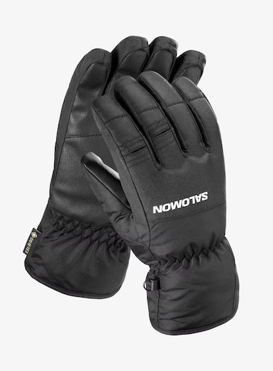Salomon Gloves Mountaineering and Climbing with Waterproof Protection Black