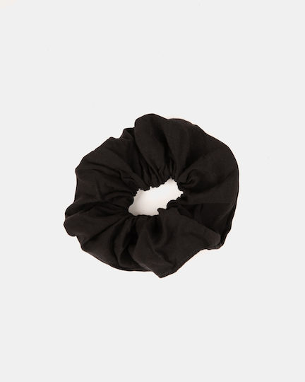 Scrunchy Rayon Größe Einheitsgröße Schwarzes
