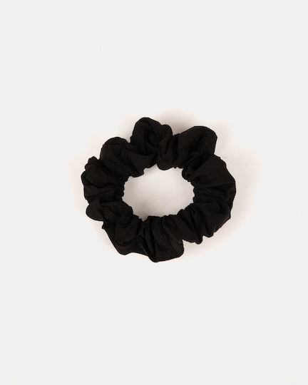 Scrunchy Rayon Größe Einheitsgröße Schwarzes