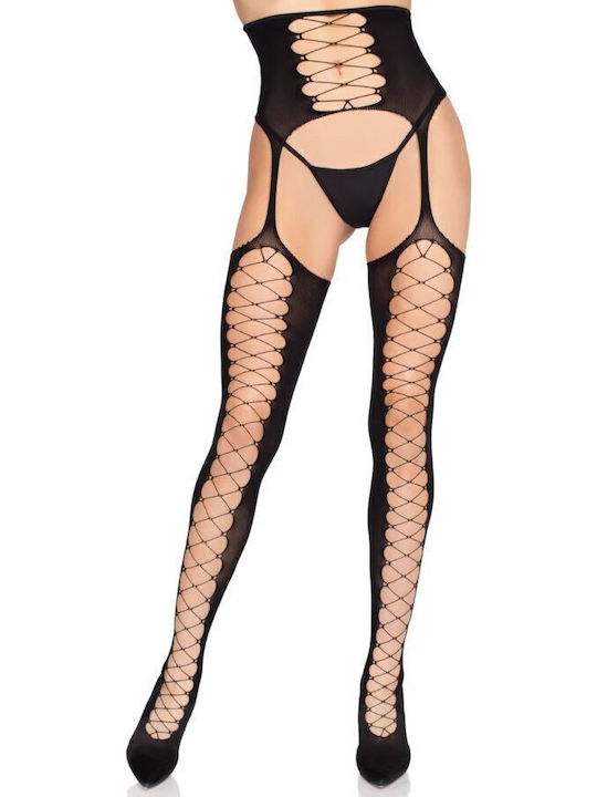 Leg Avenue Sexy Κάλτσες Μαύρες