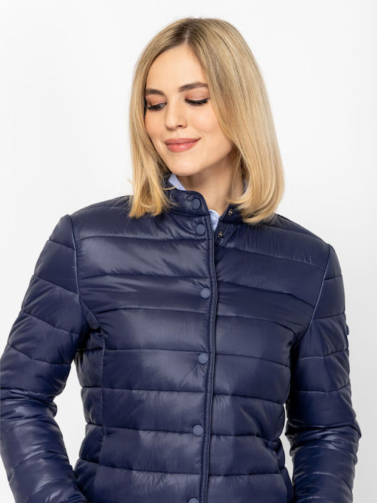 Jachetă Damă de Iarnă Navy