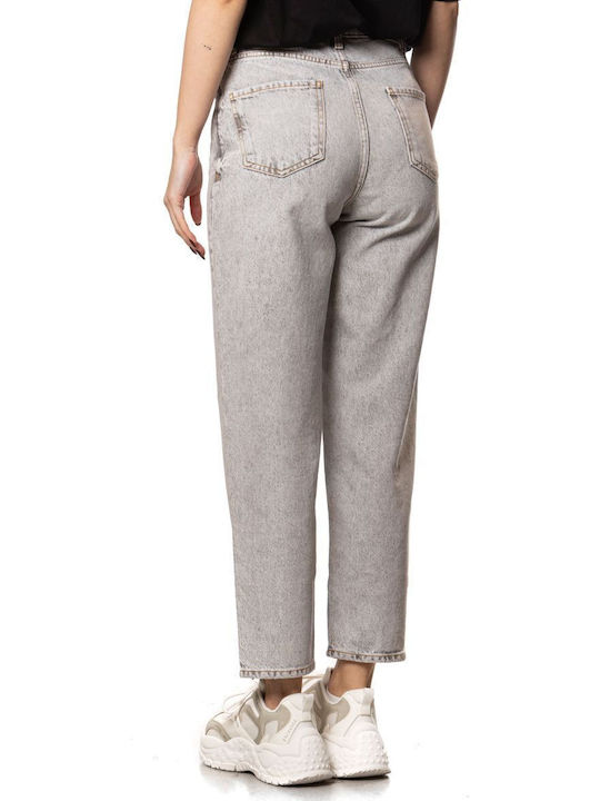 Women's Jean Pants in Loose Fit Gray