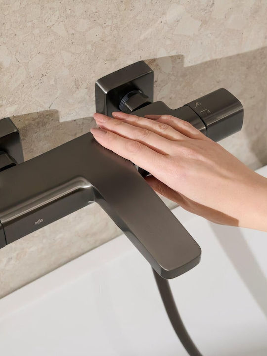 KFA Mischbatterie für Dusche Thermostatisch Grau