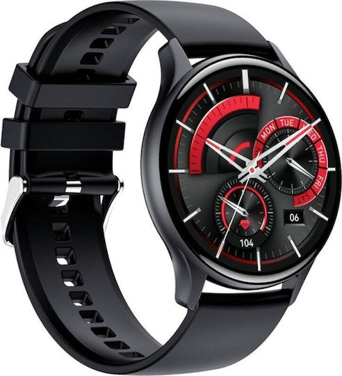 Rubicon Rncf11 Black Smartwatch