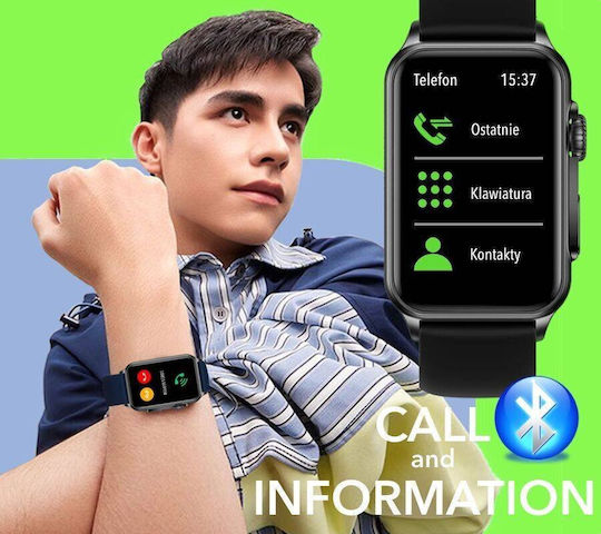 Rubicon Smartwatch Rubicon Rncf06 Orange Silikon Bt Call
