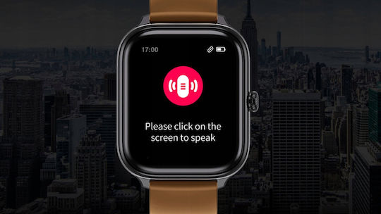 Έξυπνο Ρολόι Noname Smart Watch Imiki St1 Καφέ