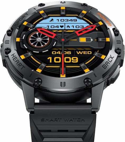 Smartwatch Gravity Gt22-1 Schwarz Gt22