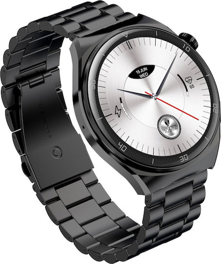 Smartwatch Garett Ανδρικό Smartwatch Garett 5904238485620 Μαύρο Βραχιόλι 13225454 5904238485620