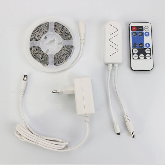 Eurolamp Smart Ταινία LED Wi-Fi 12V Φυσικό Λευκό Φως 3m