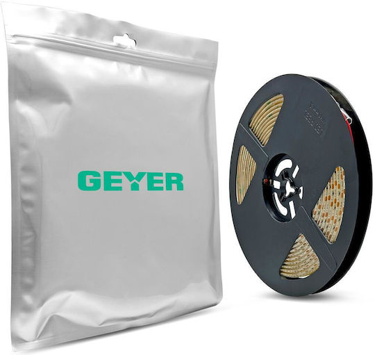 Geyer Waterproof LED Strip 12V Warm White Light 5m