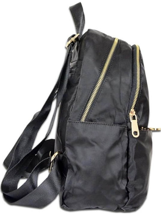 Rock Club School Backpack Black 26 x 8 x 31cm