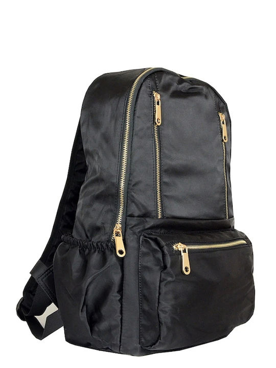 Rock Club School Backpack Gray