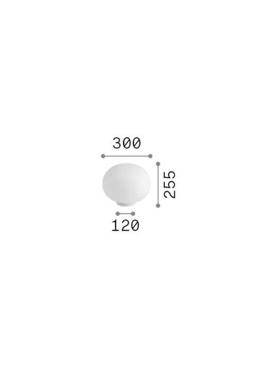 Ideal Lux Smarties Decorative Lamp with Socket for Bulb E27 White