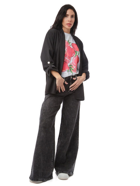 Silia D Women's Black Blazer